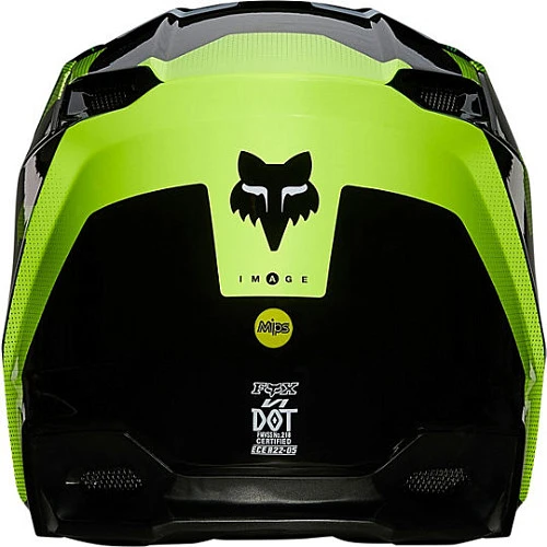 Fox Racing V1 Tayzer Black шлем кроссовый