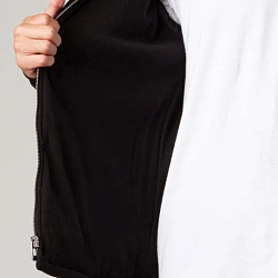 Fox Sentry Zip Front Fleece мотокуртка, черный