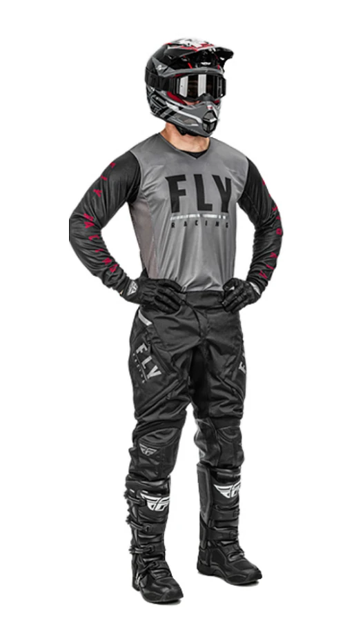 Fly Racing Patrol XC 2020 комплект, серо-черный