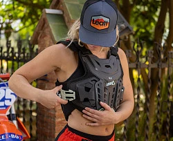 Leatt Chest Protector 4.5 Pro Jacki Woman Indigo панцирь женский