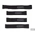 POD KX YTH Strap Set стрепы для наколенников подростковые, черно-серый