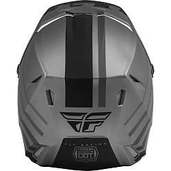 Fly Racing Kinetic Thrive шлем кроссовый, серо-черный матовый