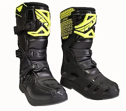 Fly Racing Maverik MX Youth мотоботы детские/женские, черно-салатовый