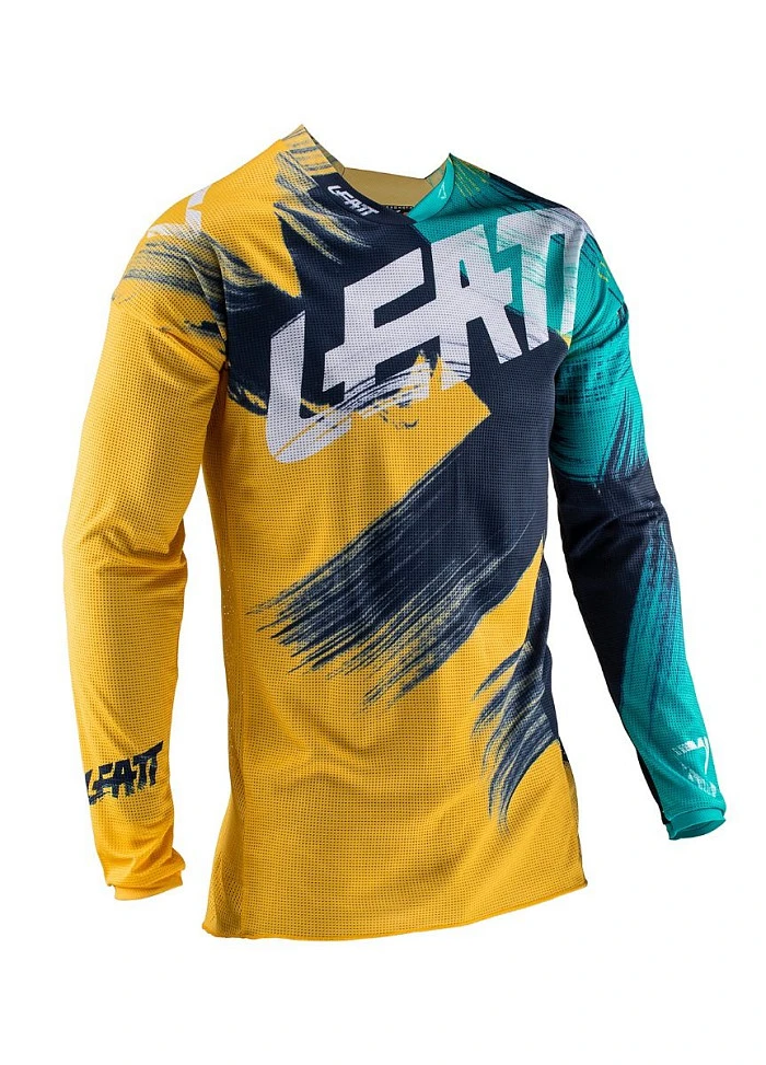 Leatt GPX 4.5 Lite 2019 джерси, желто-синий