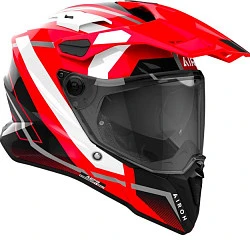 Airoh Commander 2 Mavick Red шлем эндуро, красный