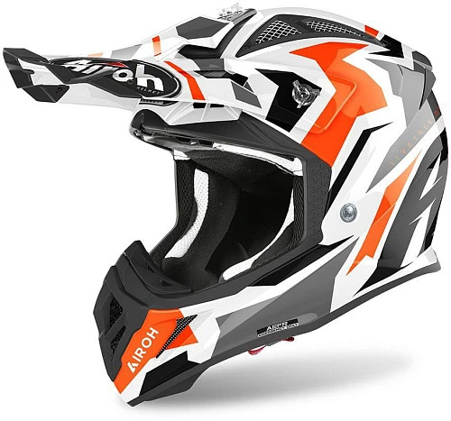 Airoh Aviator Ace Swoop Orange шлем внедорожный, оранжевый