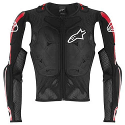 Alpinestars Bionic Pro моточерепаха, красно-черный