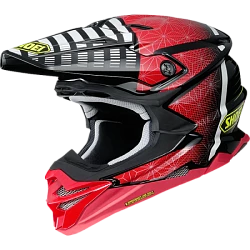 Shoei VFX-WR Blazon TC-1 шлем кроссовый, красно-черный
