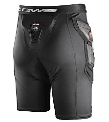 EVS Tug 05 Riding Short Impact мотошорты с защитой, черно-красный