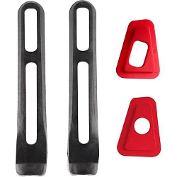 Leatt 5.5 FlexLock 2024 Black, комплект проставок