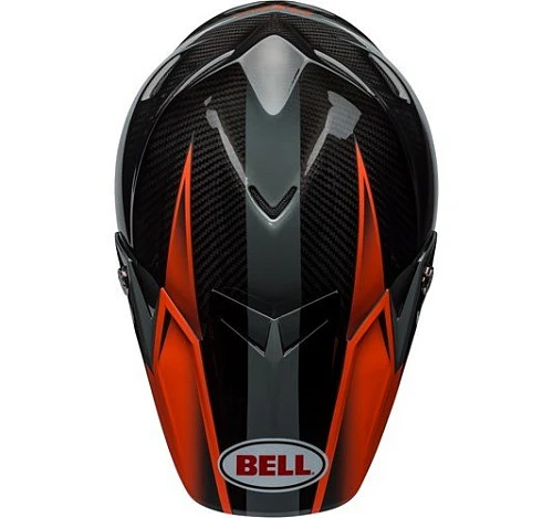 Bell Moto-9 Flex Hound шлем кроссовый, оранжево-серый