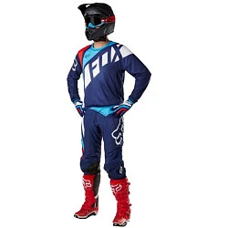 Fox Racing Flexair Seca комплект, темно-синий