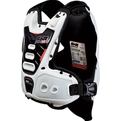 RXR Strongflex панцирь с пневмоамортизацией, бело-черный