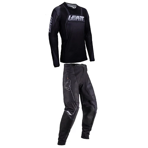 Leatt Moto 4.5 Black / Stealth комплект