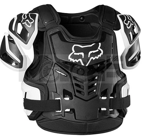 Fox Raptor Vest панцирь с плечами, черно-белый