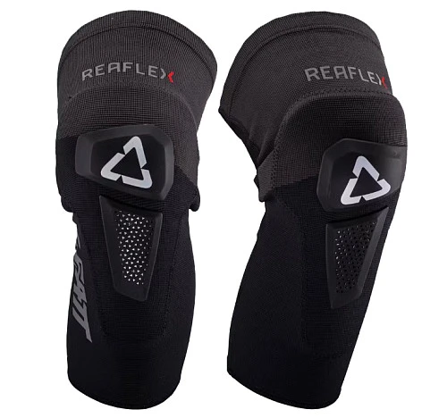Leatt ReaFlex Hybrid Knee Guard Black наколенники, черный