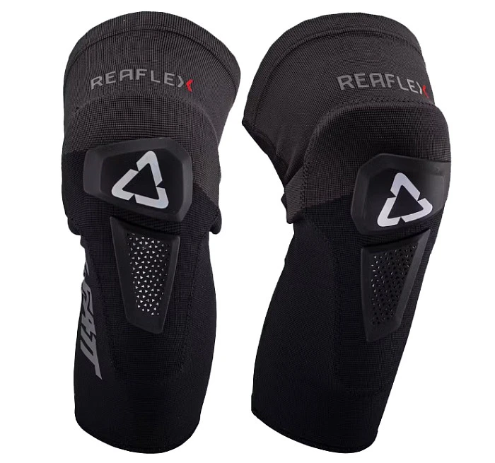 Leatt ReaFlex Hybrid Knee Guard Black наколенники, черный