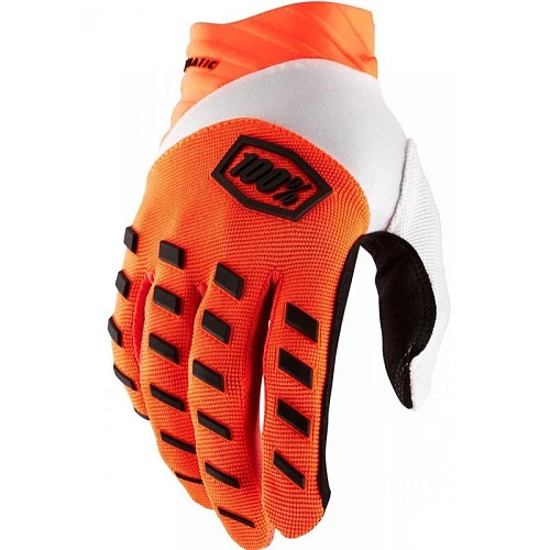 100% Airmatic 2022 Fluo Orange мотоперчатки