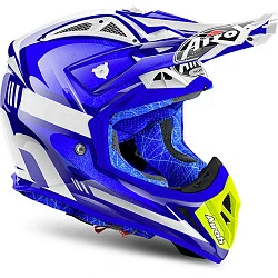 Airoh Aviator 2.2 Cairoli Ottobiano Blue шлем внедорожный, синий