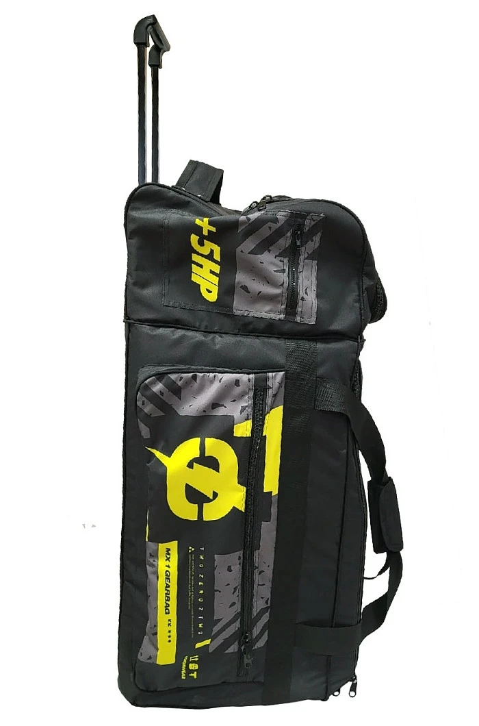 Grom MX1 Gearbag Fragments Neon\Grey сумка на колесах, зеленый
