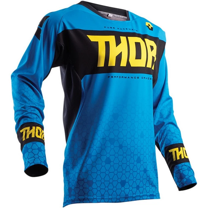 Thor Fuse Bion джерси, сине-черный