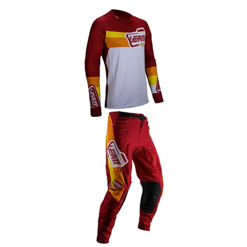 Leatt Moto 4.5 2025 PitBoard Ruby комплект