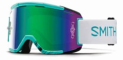 Smith Squad MTB GNSX Feathers мотоочки, зеленая зеркальная линза