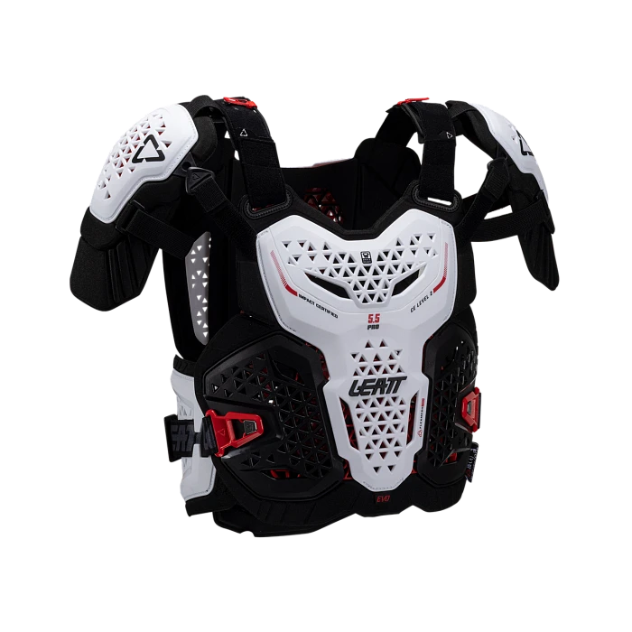 Leatt Chest Protector 5.5 Pro Evo White панцирь, белый