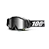 100% Racecraft Abyss Black Mirror Silver Lens мотоочки, черно-серый