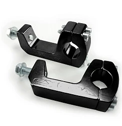 Cycra U-Clamp Set кронштейны крепления к рулю 7/8" 22мм, черный