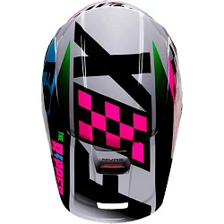 Fox Racing V1 Czar 2019 Youth шлем подростковый, серый