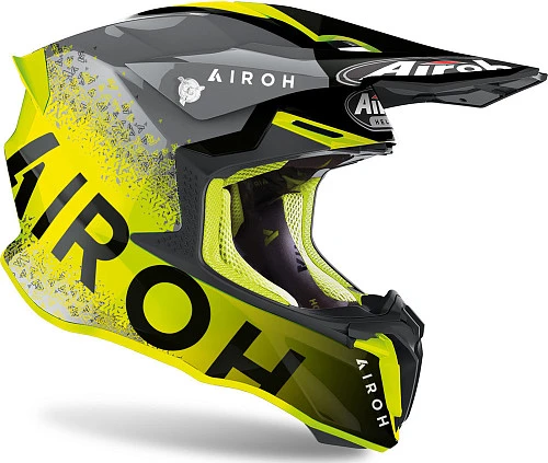 Airoh Twist 2.0 Bit Yellow шлем внедорожный, желтый