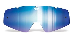 Fly Racing линза зеркальная Antifog, синий