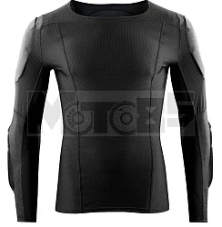 Fox Baseframe джемпер с защитой локтей и плеч, черный