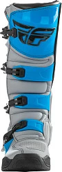 Fly Racing FR5 мотоботы кроссовые, серо-сине-черный
