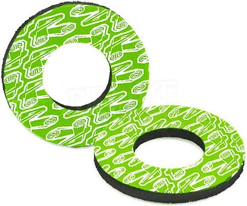 Renthal Grip Donutz донаты на грипсы (накладки на ручки руля), зеленый
