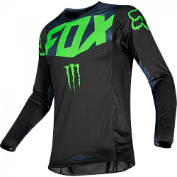 Fox Racing 360 PC джерси, сине-черно-салатовый