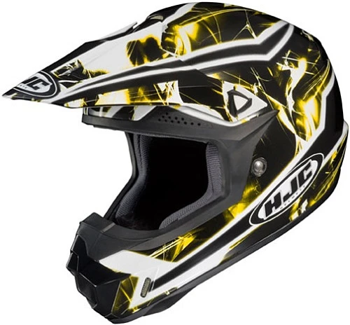 Шлем HJC CL-X6 Hydron MC-3 (черный/белый/желтый)