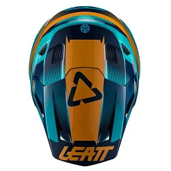 Leatt Kit Moto 7.5 V21 Blue шлем кроссовый + Velocity 4.5 мотоочки