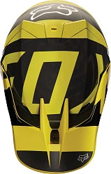 Fox Racing V3 Preest 2018 шлем кроссовый, темно-желтый