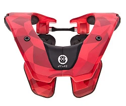Atlas Prodigy 2018 защита шеи подростковая, красный (74-84 см)