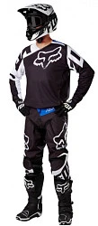 Fox Racing 180 Race 2017 комплект кросс, черно-белый