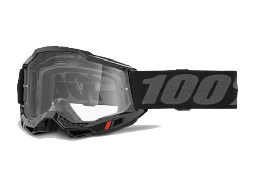 100% Accuri 2 OTG Black / Clear Lens мотоочки