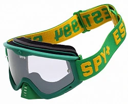Spy Whip Speed Week мотоочки, зелено-желтый, серая линза