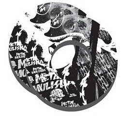 Factory Effex Metal Mulisha White донаты на грипсы (накладки на ручки руля)