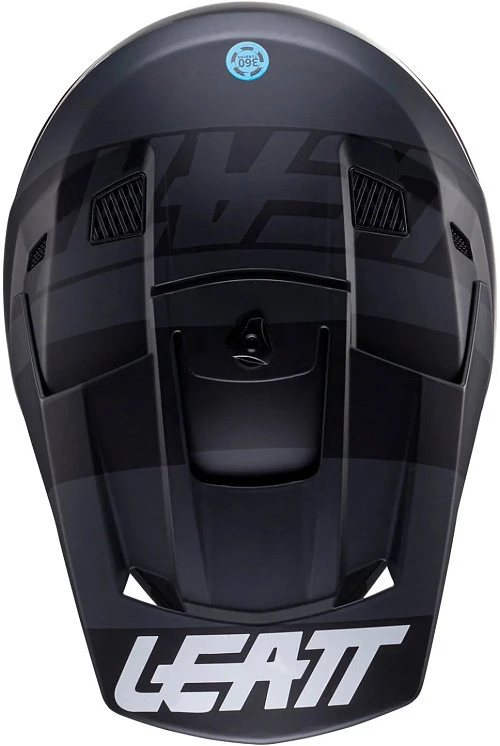 Leatt Kit Moto 3.5 V24 Black шлем кроссовый + Velocity 4.5 мотоочки