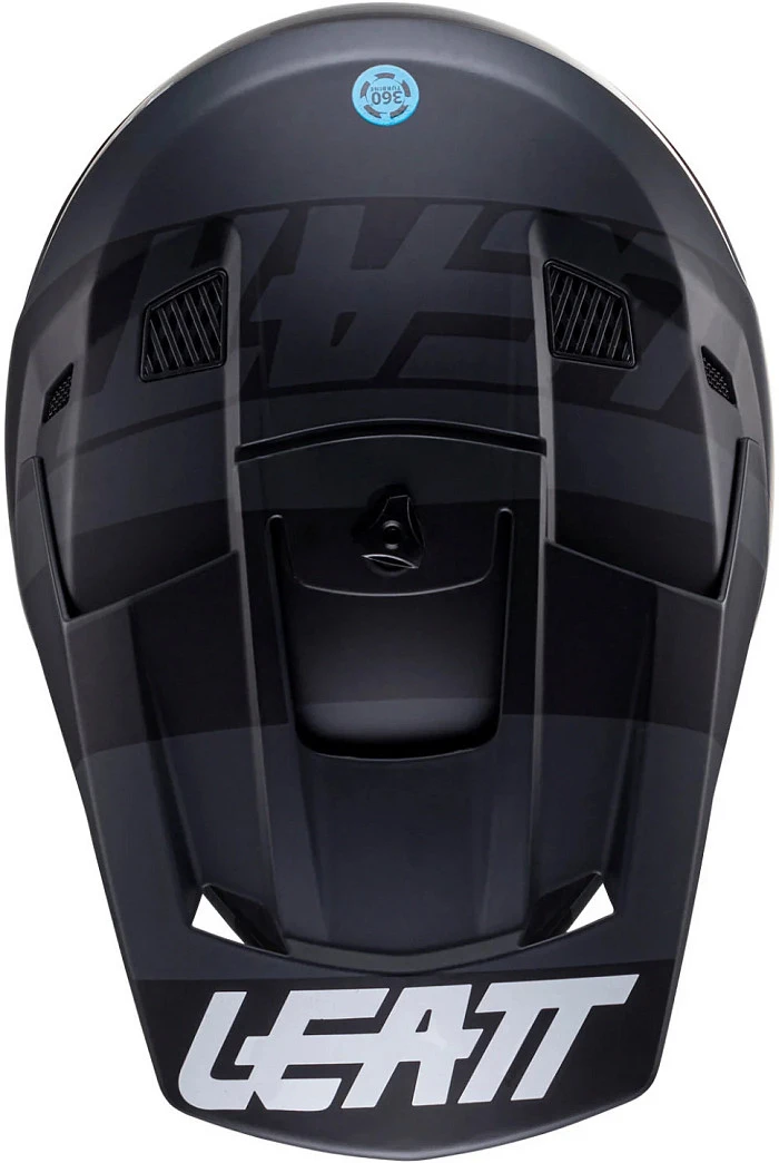 Leatt Kit Moto 3.5 V24 Black шлем кроссовый + Velocity 4.5 мотоочки