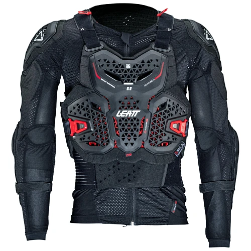 Leatt Body Protector 5.5 Evo Black моточерепаха, черный