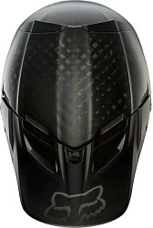 Fox Racing V4 Matte Carbon ECE шлем, черный матовый