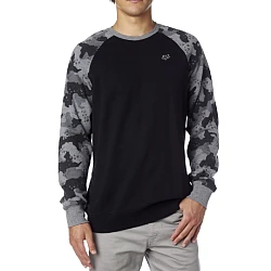 Fox Seize Crew Fleece толстовка, черный-камуфляж